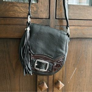 Brighton Leather Crossbody Purse